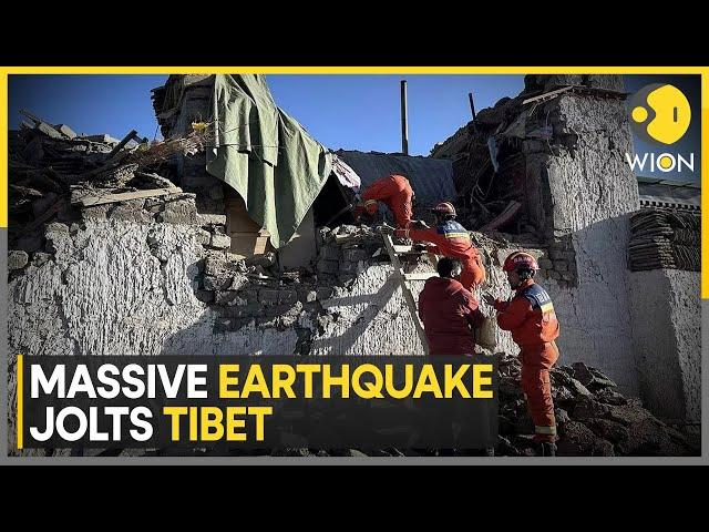 Tibet Earthquake: 6.8 Magnitude Quake Struck Near Dingri County Says Chinese Media | WION