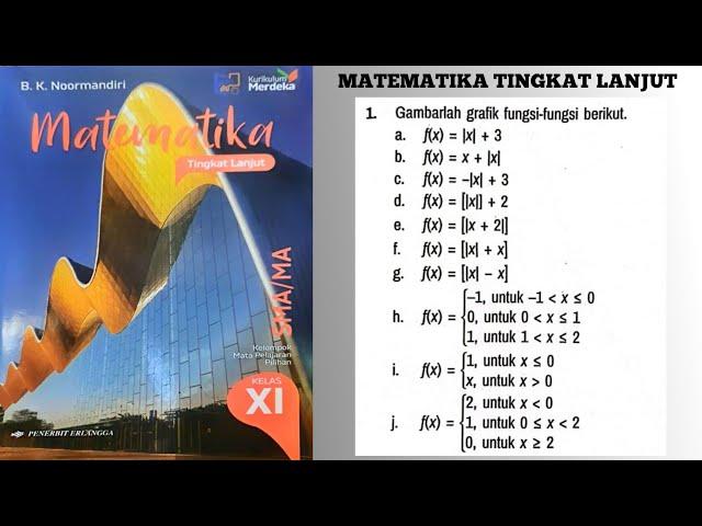 Uji pemahaman hal 283-284 no 1 a-e Matematika Tingkat Lanjut Kelas 11