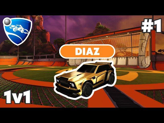 diaz Ranked 1v1 PRO Replay #1 - Rocket League Replays