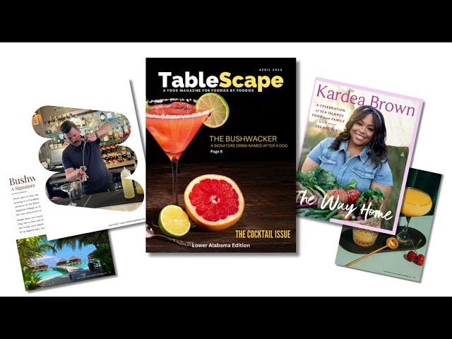 A Look Through TableScape Magazine’s April Issue