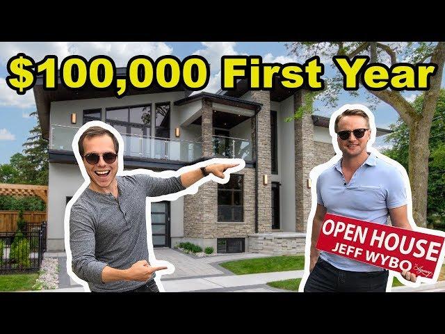 How he made $100,000 his first year as a Real Estate Agent