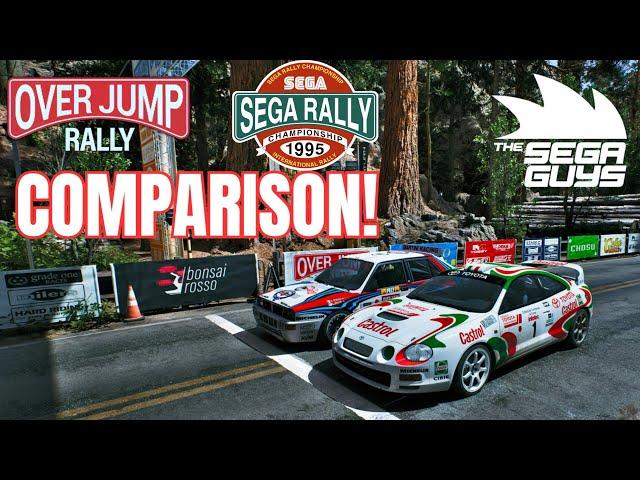 Over Jump vs Sega Rally - How Do They Compare?