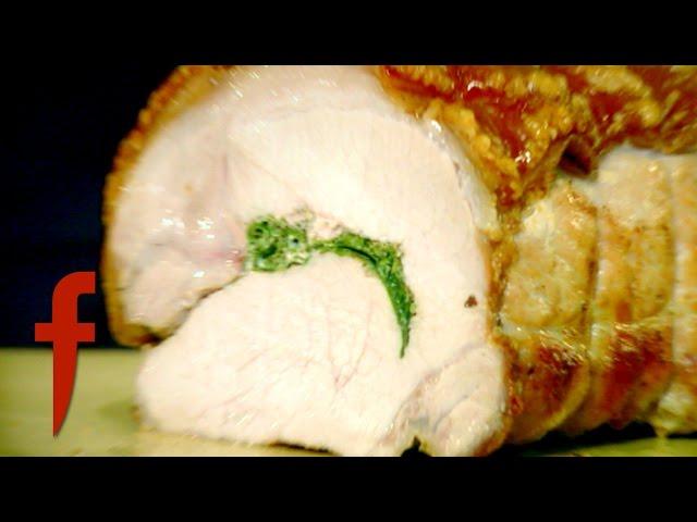 Roast Pork Loin Stuffed with Lemon and Sage | Gordon Ramsay's The F Word Season 2