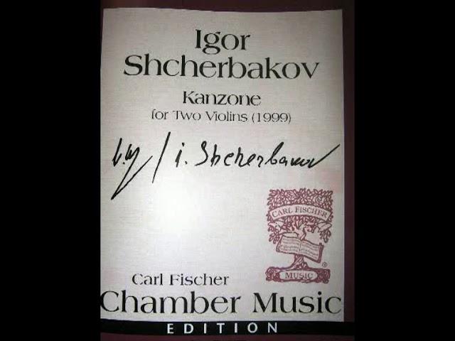 Igor Shcherbakov - Canzone per 2 violini.mpg