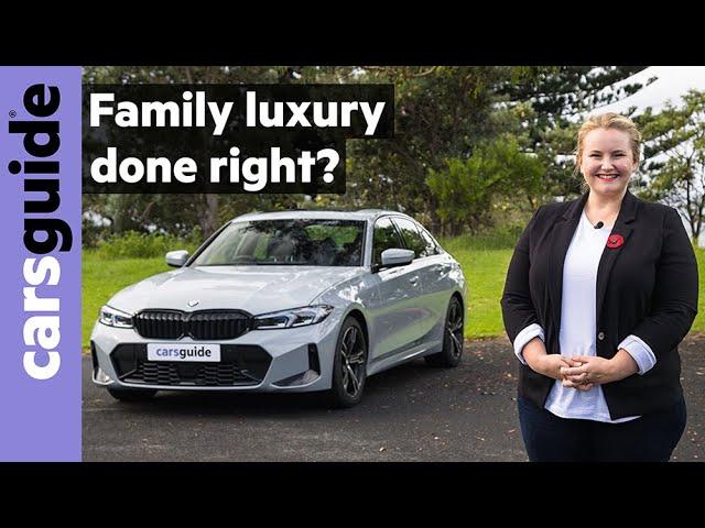 Is base spec best? 2023 BMW 3 Series review: 320i sedan | Family of 3 tests Mercedes-Benz C200 rival