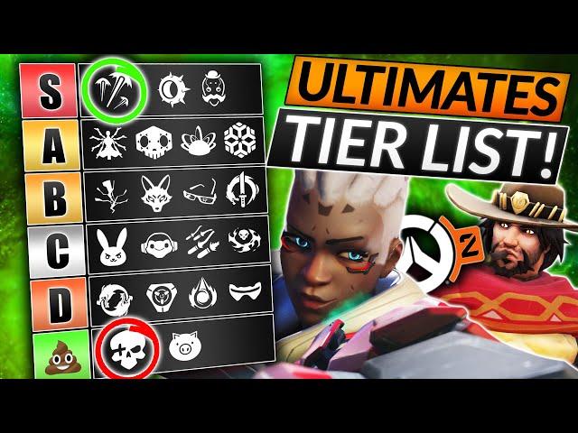 NEW UPDATED ULTIMATES TIER LIST - Every Hero Ult Ranked (Worst to Best) - Overwatch 2 Season 5