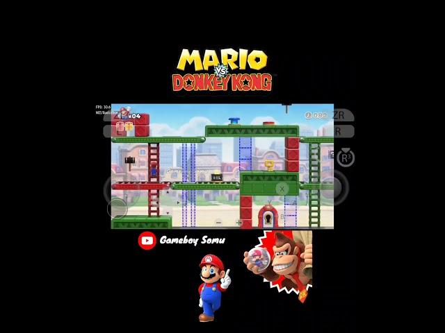 Mario vs Donkey Kong gameplay #gameplay #games   #nintendoswitch #gameboysomu #gaming  #android