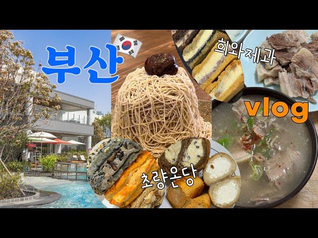 Busan trip  |  Top2 Breaking down a Busan bakery  | Lotte Hotel Busan