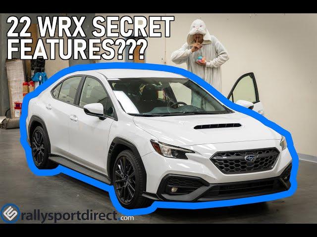 22 WRX Secret Features???