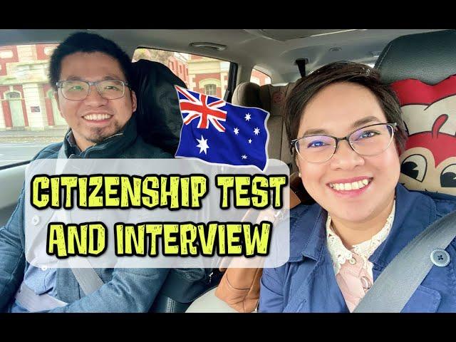 AUSTRALIA CITIZENSHIP TEST AND INTERVIEW | FILIPINO IN AUSTRALIA | tobringtogether