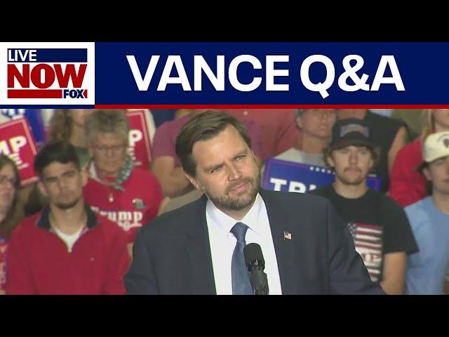 WATCH: J.D. Vance holds Q&A during rally in Wisconsin  | LiveNOW from FOX