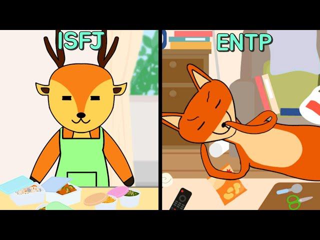 MBTI 유형별 자취생활