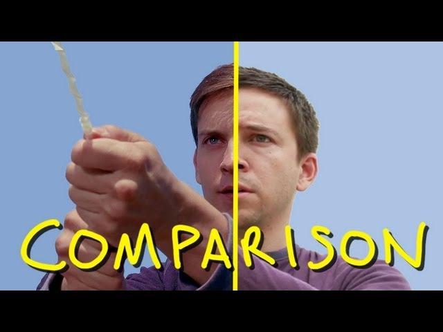 Spider-Man - "Web Shooters" - Homemade (Comparison)