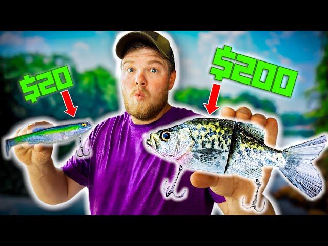 Cheap vs Expensive Swimbait Fishing Challenge