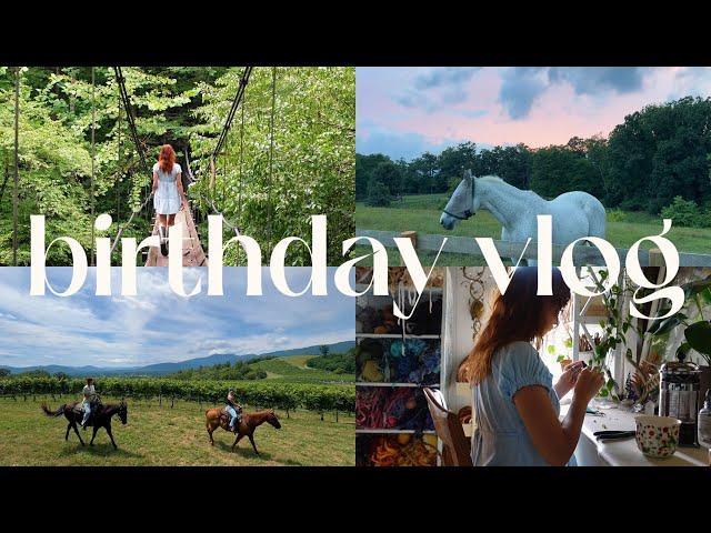 A cozy birthday vlog Turning twenty seven