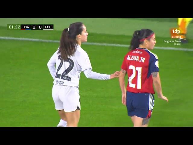 Spain Women's Cup 2022/23. Fourth Round. Osasuna vs Barcelona (01.10.2023)