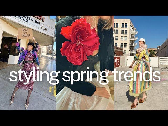 STYLING SPRING TRENDS/ MY FAVORITE TRENDS