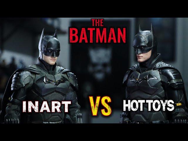 THE BATMAN INART VS HOT TOYS 1/6 FIGURES