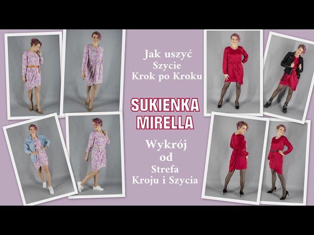 Jak uszyć Sukienkę Mirella - Krok po kroku - Strefa Kroju i Szycia