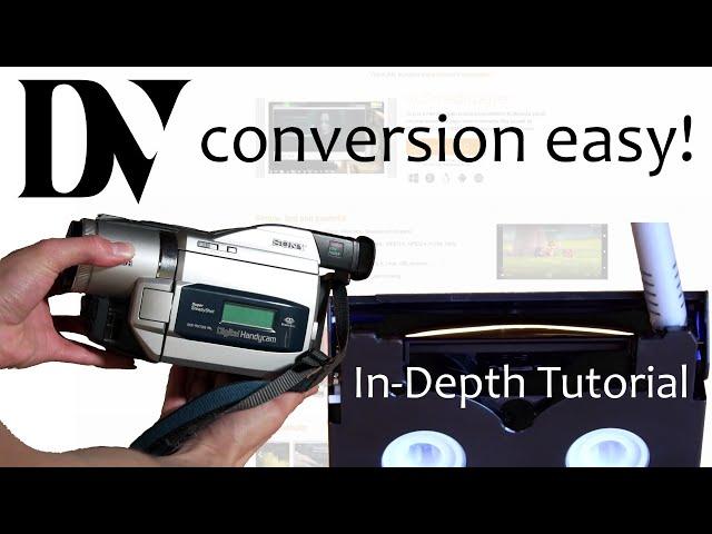How to transfer your old DV/Hi8 cassettes to modern hardware – THE FULL GUIDE w/ problem solving