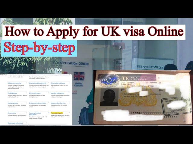 UK Visa Application 2024 step by step + Tips