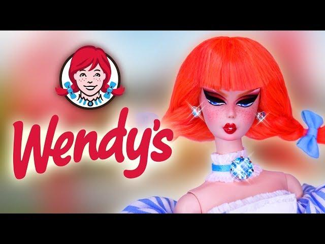 Custom Wendys Doll  [ FAST FOOD ART DOLL ]