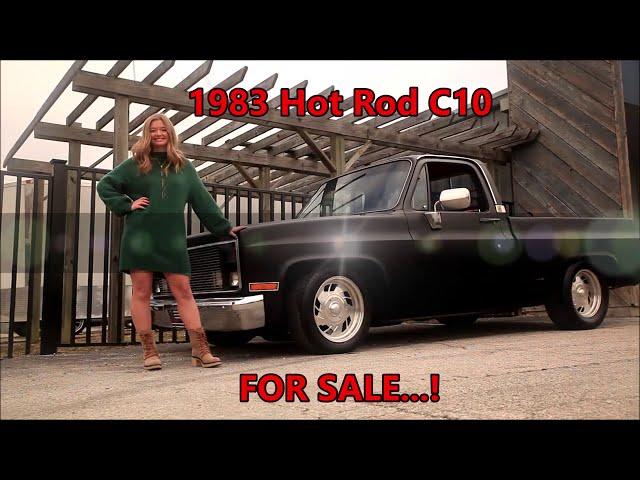 “Grinch”   Hot Rod Slammed Squarebody C10 Shop Truck , New Crate Motor #FORSALE #C10 #HOTRODDIRTY