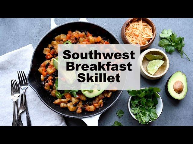 Vegan Southwest Breakfast Skillet by Crowded Kitchen