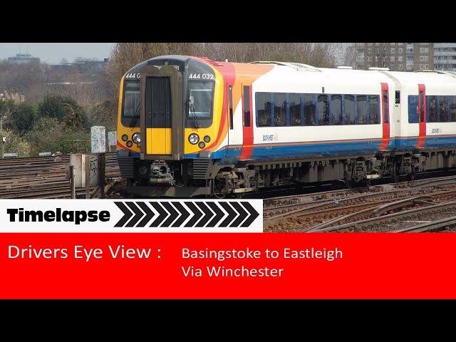 Drivers Eye View (Cab Ride) : Basingstoke to Eastleigh