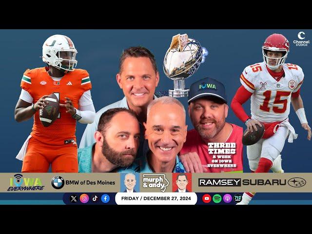 Murph & Andy: Bowl Bonanza, Prime Warning, Scott School, Unnecessary Censorship, MORE (Dec 27, 2024)