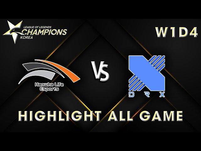 LCK 2021 SPRING | HLE vs DRX | Highlight All Game | W1D4