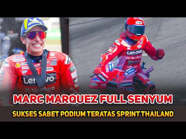 SABET PODIUM SPRINTMARC MARQUEZ UNJUK KUALITAS DENGAN DESMOSEDICI DUCATI, SUKSES JUARAI SPRINT