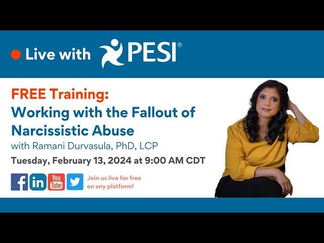 FREE Training | Working with the Fallout of Narcissistic Abuse