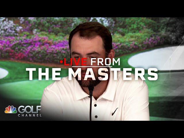 Scottie Scheffler feels 'prepared' for Augusta (FULL PRESSER) | Live From the Masters | Golf Channel