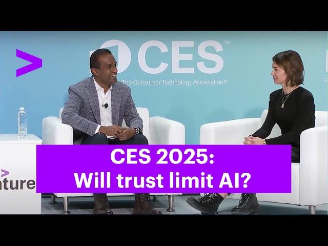 CES 2025 - AI: A Declaration of Autonomy. Accenture Tech Vision session