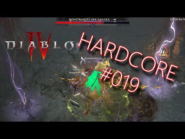 Diablo 4 HARDCORE Season 1 Let's Play #19 - Was passiert wenn nur EINER stirbt!? 