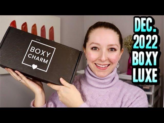 DEC 2022 BOXYLUXE BOX UNBOXING | BOXYCHARM