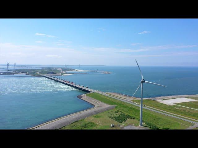 Oosterscheldekering in 4K | Drone video