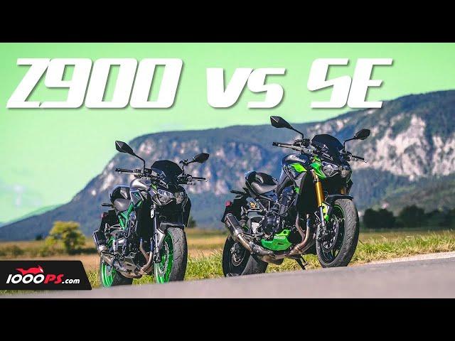 Kawasaki Z900 vs Z900 SE 2023 - is it worth the extra money?