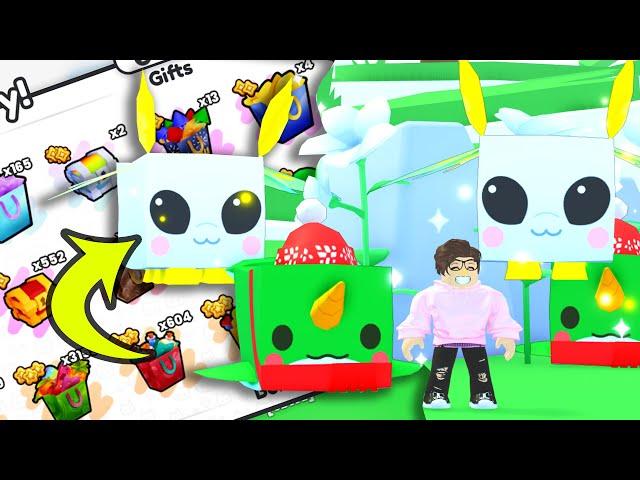 SO MANY HUGE PETS! Opening ALL MY GIFTS In Pet Simulator 99!