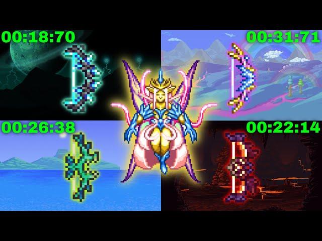 Which Range Weapon is better against Daytime Empress of Light? Speed kill in Master Mode.