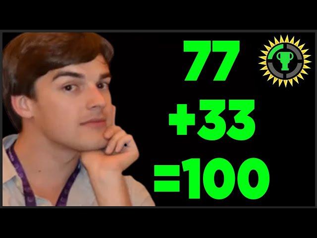 Game Theory: Does 77 + 33 = 100?