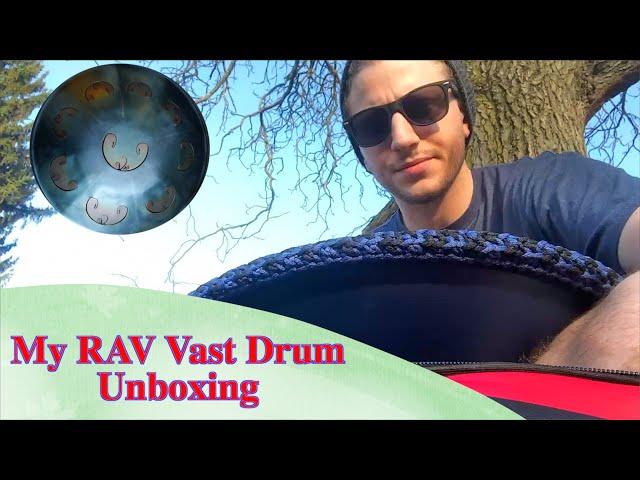 RAV Vast Steel Tongue Drum UnBoxing - Made in Ukraine - Not Handpan or Steele Drum