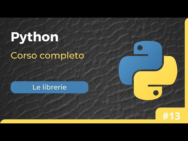 Corso Python - Le librerie