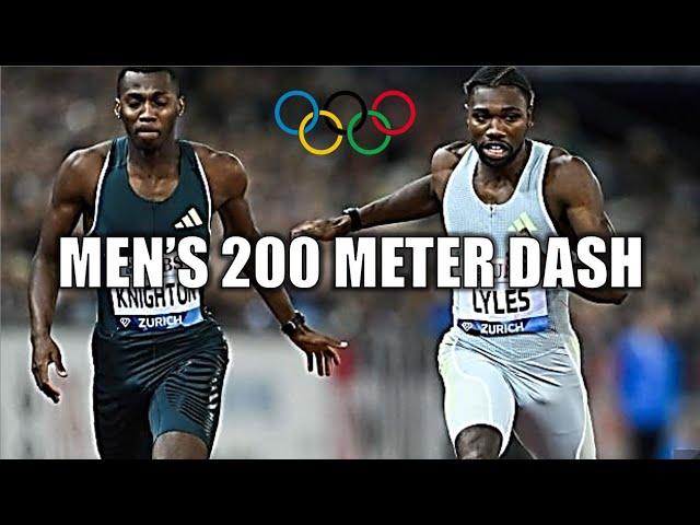 Noah Lyles VS. Erriyon Knighton! || Men's 200 Meters - 2024 Olympic Trials Preview