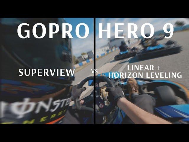 GoPro HeRo 9: Superview Vs Linear + Horizon Leveling?