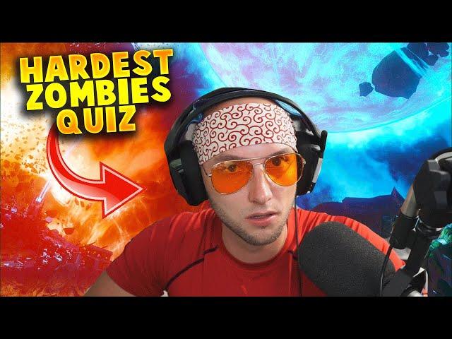 HARDEST COD ZOMBIES QUIZ FT. KrazyRabb1t (WAW - BO:CW)