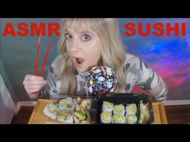 My FIRST Time Trying SUSHI | Mukbang & Life Update ASMR