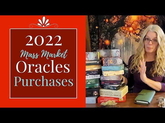 My 2022 Mass Market Oracle Deck Purchases My deck collection PT 3