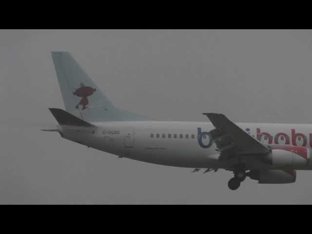 *Ceased* - BMI Baby 737-300 Landing at Bristol on a cold Winter morning | BRS/EGGD - 1080p